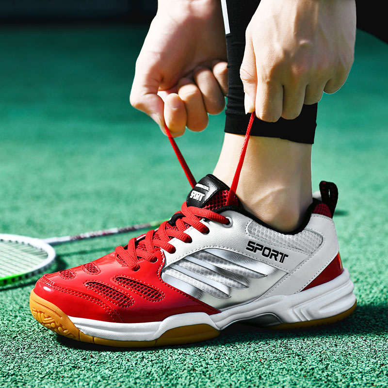 Badminton Cup - 2026 Neue Herren-Badmintonschuhe, rutschfest, Größe 38–48,
