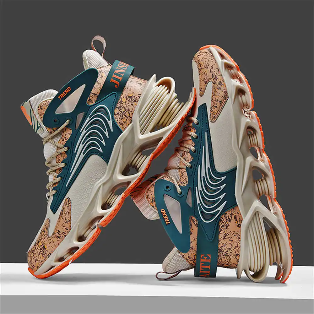 Badminton League - Rutschfeste Mid-Kind-Laufschuhe, lässige blaue Schuhe für