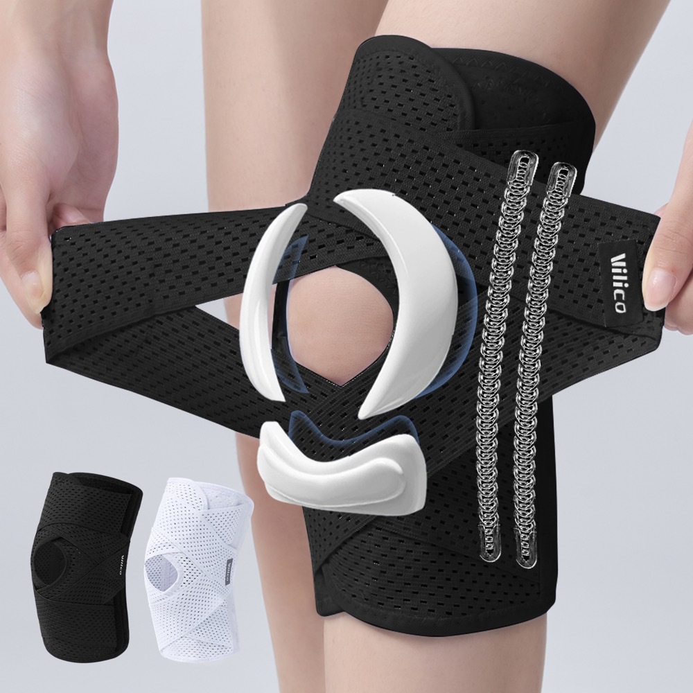 Knee Brace Badminton - Outdoor-Sport-Knieschoner, Sommer-Dünnmodell für Männer und Frauen,