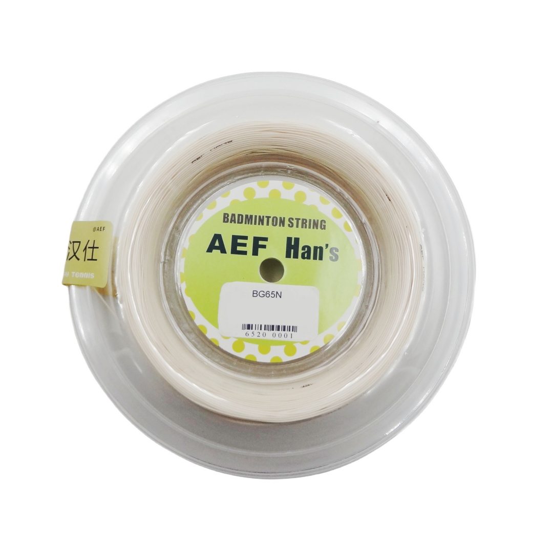 Badminton Area - AEF Badminton-Saite 200m Rolle 0,65mm Zugfestigkeit