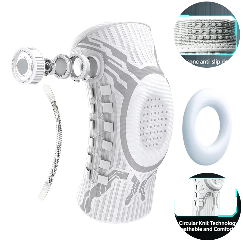 Knee Brace Badminton - Verstellbare Kniebandage für Männer und Frauen,