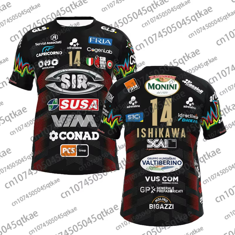 Badminton League - Herren Damen Nr. 14 Volleyball-Trikot Sir