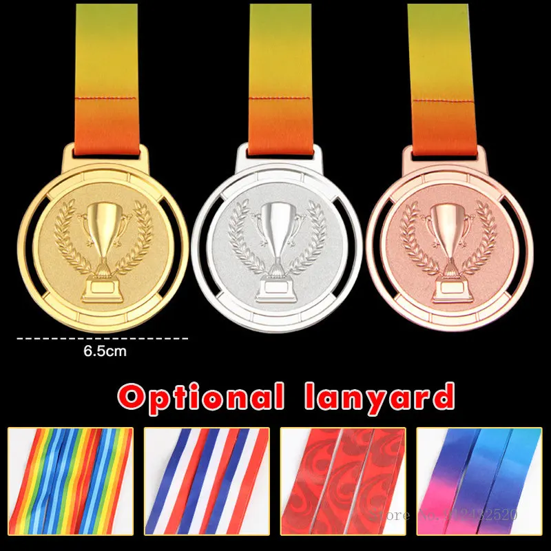 Badminton Cup - Maßgeschneiderte Badminton-Marathon-Medaille aus Metall, Weizen-Ohrmuschel, Gold,
