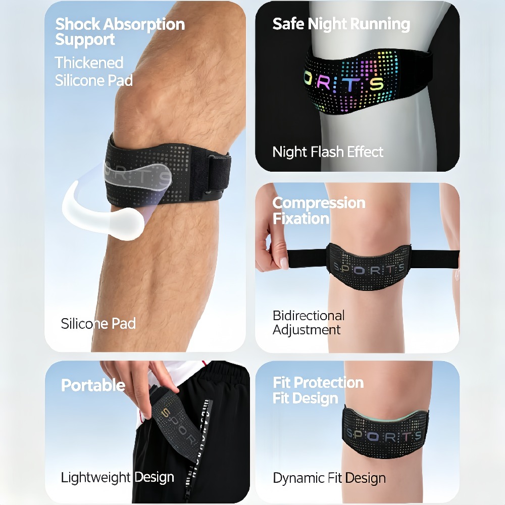 1/2 Stück reflektierender Pate – Knee Brace Badminton Bewertung und Preis