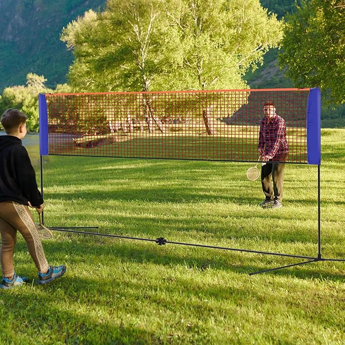 Tragbares Badmintonnetz, klein – Badminton Area Bewertung und Preis