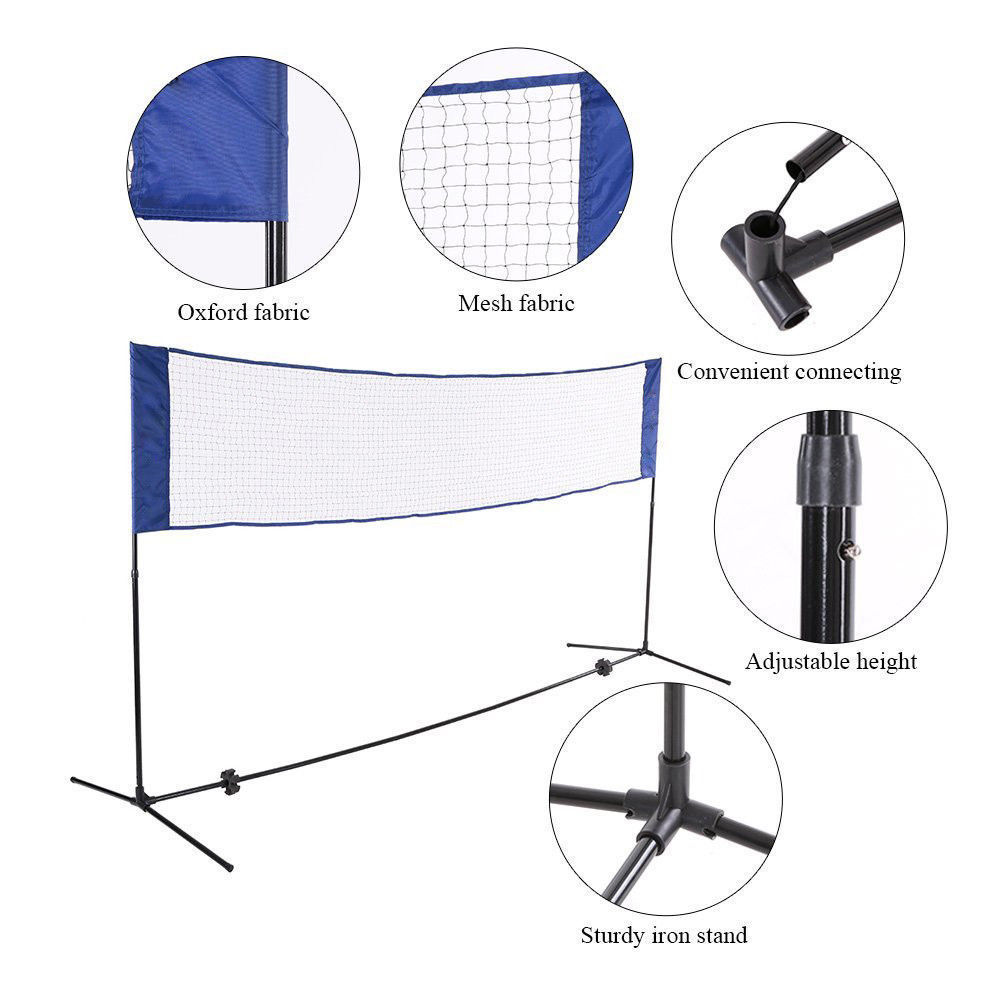 Badmintonnetz-Set für draußen, – Badminton Area Bewertung und Preis