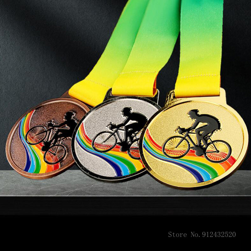 Kreative Sport-Fahrradtrophäen – Badminton Cup Bewertung und Preis
